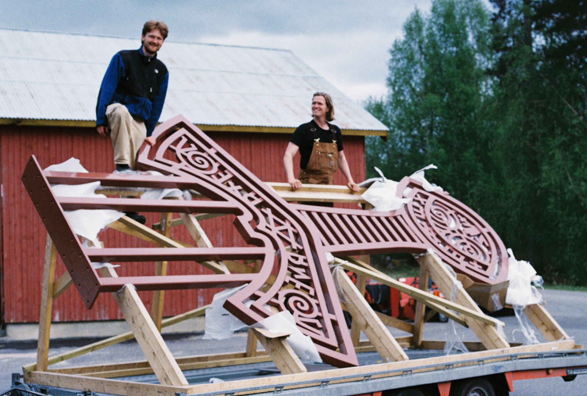 Langeid sword sculpture